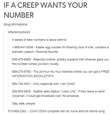 Creeptastic Funny Texts Funny Quotes Fake Number