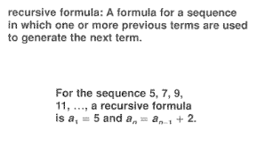 Recursive Vs Explicit Formula Flashcards Quizlet