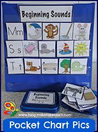 pocket chart pictures prek literacy preschool literacy