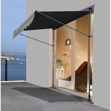 Quick Star Klemmmarkise 200x130cm Grau Balkon Sonnensegel Sonnensch 99 92