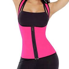 Hot Waist Support Brace Belts Body Shaper Slimming Waist Trainer Zipper Vest Women Large Size Wais Women S Shapewear Waist Trainer Corset Waist Trainer Cincher