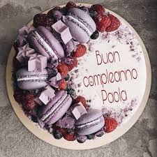Buon Compleanno Paola Torte Buon Compleanno Decorare Torte