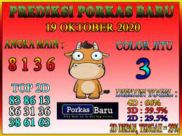 Prediksi Togel Porkas Baru 19 Oktober 2020 Comics Jackpot Tengah