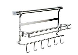 Stainless steel kitchen wall shelves uk. Stainless Steel Kitchen Storage Rack Shelf Bathroom Shelf Double Layer Rack Shelf Spice Jar Rack 1 Layer Shelf 6 Hook Kitchen Storage Rack Storage Rackstorage Rack Shelfs Aliexpress