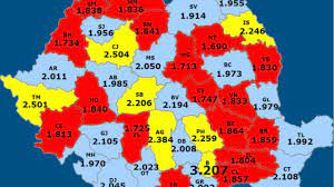 Salariul mediu net pe economie a crescut cu 22 de lei in octombrie 2020 fata de septembrie 2020, ajungand la 3.343 de lei. Harta JudeÅ£elor Salariul Mediu Net In Cel Mai Prost PlÄtit JudeÅ£ Din Romania Este JumÄtate Din Cel Dat In Bucuresti