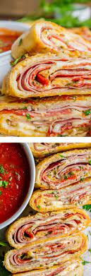 Classic Stromboli Recipe Recipes Stromboli Recipe Easy Italian Recipes