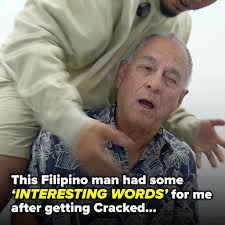 Filipino Grandpa 'HITS' On Chiropractor! 😱😅