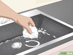 3 ways to clean a black sink wikihow