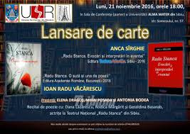 DublÄƒ Lansare De Carte In Cinstea Lui Radu Stanca Actualitate Tribuna