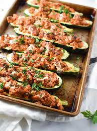 Maybe you would like to learn more about one of these? Italian Chicken Zucchini Boats The Dizzy Cook