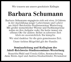International archives of occupational and environmental health 85 (1). Traueranzeigen Von Barbara Schumann Rz Trauer De