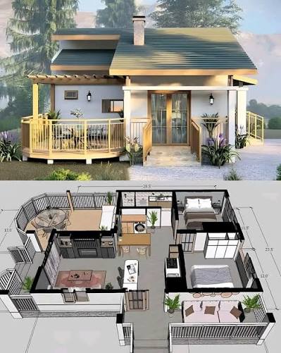 Modern Designer Cottage