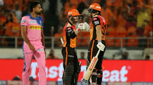 In the first game, rr won a thriller from a very difficult situation courtesy srh posted a total of 158/4 in the first innings with the help of fine knocks from david warner and manish pandey. Srh Vs Rr Ipl 2019 David Warner S 69 Helps Hyderabad Gun Down 199 Sports News