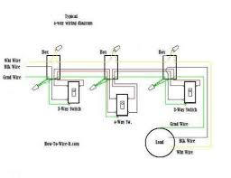 Wiring diagram 3 way switch with light at the end. Wiring A 4 Way Switch