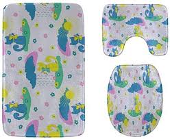 3 Set Bathroom Rugs Beautiful Warm Heart Lazy Animal Pet Cat 3 Piece Soft Shower Bath Rugs Contour Mat And To Toilet Seat Lid Covers Lazy Animals Bath Mat Sets