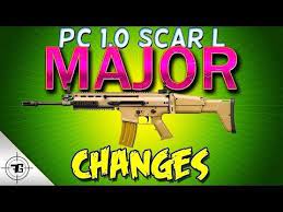 Playerunknown S Battlegrounds Scar L Update Pc 1 0 Major Changes Pubg Scar L Update Freetoplaymmorpgs Scar Change Majors