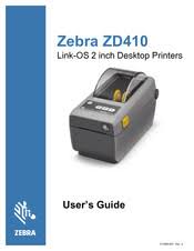 Communication with the printer is working now also when port monitor logging is enabled on non english windows os. Zebra Zd410 Manuals Manualslib