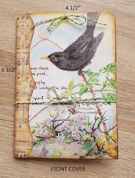 Birds And The Bees Lyrics Schoolboy Pocket Folders Vintage Journal Collage Book Vintage Junk Journal