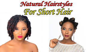 Every woman wants to use her own haircut, especially short hair cuts are easy to use in everyday life. Unprecedented African American Natural Hairstyles For Short Hair Curly Craze