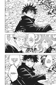 The following are my three favourite (instances): Jujutsu Kaisen Chapter 63 Jujutsu Kaisen Manga Online