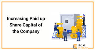 Any excess capital above the par subscribed capital is increased when members have subscribed to the shares of the company. Increasing Paid Up Share Capital Of The Company Legal Window