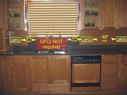 Kitchen Gfci Receptacle Requirements Locations Other Electrical Tips Checkthishouse