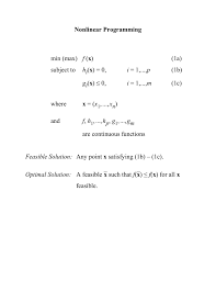 Lenovo.com has been visited by 100k+ users in the past month Nonlinear Programming Models