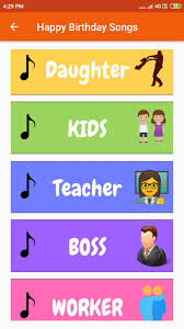 People will love you, wish you, give you your favorite things as a gift and celebrate with joy. Happy Birthday Songs Mp3 For Android Apk Download