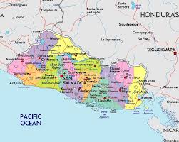 El Salvador Map Countries In Central America How To Speak Spanish Vacation Wishes