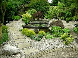 Unique Small Garden Design With Stone Nuance And Pond Lotus Flowers For Landscaping Stylist Ideas G Garden Landscape Design Garden Design Plans Japanese Garden