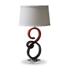 Black And Red Swirl Table Lamp Value City Furniture Lamp Table Lamp Value City Furniture