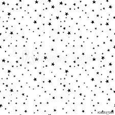 Black And White Star Background Seamless Vector Pattern With Black And White Stars Of Various Sizes On White Background Childish Backgro In 2020 Black And White Stars Vector Pattern White Background