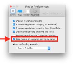 How To Keep Folders On Top When Sorting By Name In Mac Os Finder Names Folders Sorting