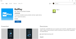 Scopri la nuova app raiplay. L App Ufficiale Raiplay Sbarca Sullo Store Di Windows 10 E Windows 10 Mobile Plaffo