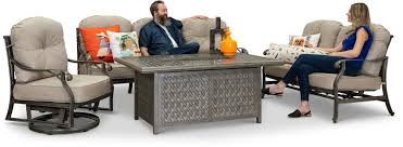 Gray Metal Swivel Rocking Patio Chair Macan Patio Sofa Patio Chairs Outdoor Patio Chairs