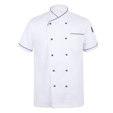 Amazon Com Freebily Chef Coat Jacket Men Women Short Sleeve Cooker Work Restaurant Uniform Clothing Chef Coat Men S Coats And Jackets Restaurant Uniforms