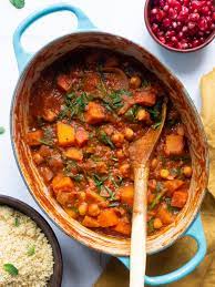 Moroccan Vegetable Tagine Recipe Recipe Tagine Recipes Moroccan Vegetables Moroccan Tagine Recipes
