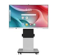 Android 15 Smart Classroom 4K Display Monitor AI Digital Whiteboard EDLA  interactive touch panel 75 inch