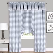 Our bedding collection combines buffalo check and ruffled trim while curtains are available in standard check or check with ruffles. Buffalo Check Window Curtain Panel Walmart Com Walmart Com