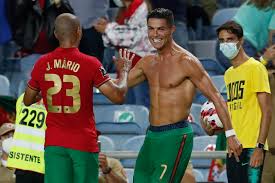 Jun 16, 2021 · portugal's cristiano ronaldo made history at euro 2020 on tuesday when he scored his 10th and 11th goals in a record fifth tournament appearance — making him the leading men's scorer in the. Fifa World Cup 2022 Qualifiers Cristiano Ronaldo Breaks International Goal Scoring Record As Portugal Beat Ireland