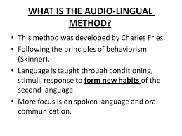 Audio Lingual Method Google Search Giao Dục