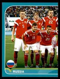 Panini Uefa Euro 2020 Preview Line Up Puzzle 1 Russia No Rus2 1 00 Euro Lineup Adrenalyn Xl