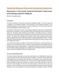 What are the essential knowledge required to embrace the fourth industrial revolution in malaysia? Doc Bioeconomy In The Fourth Industrial Revolution Governance And Challenges Ahead For Malaysia Nazmi Idrus Academia Edu