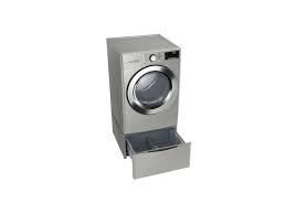Washer pedestal with drawer, 24.8steel white washing machine pedestal base with drawer dryer mini refrigerator stand up to 220.5lbs, 24.8 x 21.3 x 12.2 inches. Review Lg Dlex3700v Ultra Large Capacity Smart Wi Fi Enabled Electric Dryer