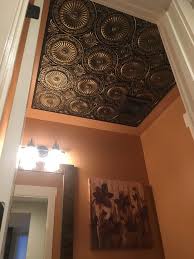 In areas of high humidity, it's important to choose a moisture resistant ceiling tile that will remain flat. Steam Shower Ceiling Tile Photos Catholique Ceiling