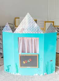 How To Make A Diy Puppet Theatre Learning Colors Numbers And Letters Too Glitter Inc Tri Fold Poster Kids Activities At Home Puppets Diy
