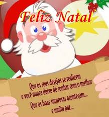 Resultado de imagem para mensagem de natal