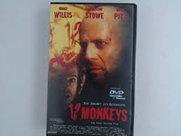 12 Monkeys (Remastered) : Willis, Bruce, Stowe, Madeleine, Pitt, Brad,  Plummer, Christopher, Gilliam, Terry: Amazon.com.be: Movies & TV