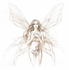 Dessins Site Officiel De Sandrine Gestin Peintre De La Feerie Et De L Imaginaire Fairy Drawings Fantasy Drawings Faerie Tattoo