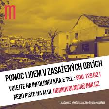 Výzva k pomoci postižených obcí ničivou katastrofou na jižní moravě. Ih2uyezequpwgm